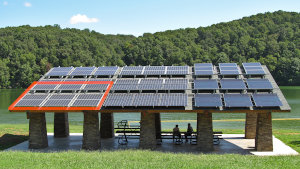 Pavilion Solar Array A - Monocrystalline
