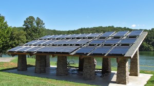 Pavilion Solar Arrays